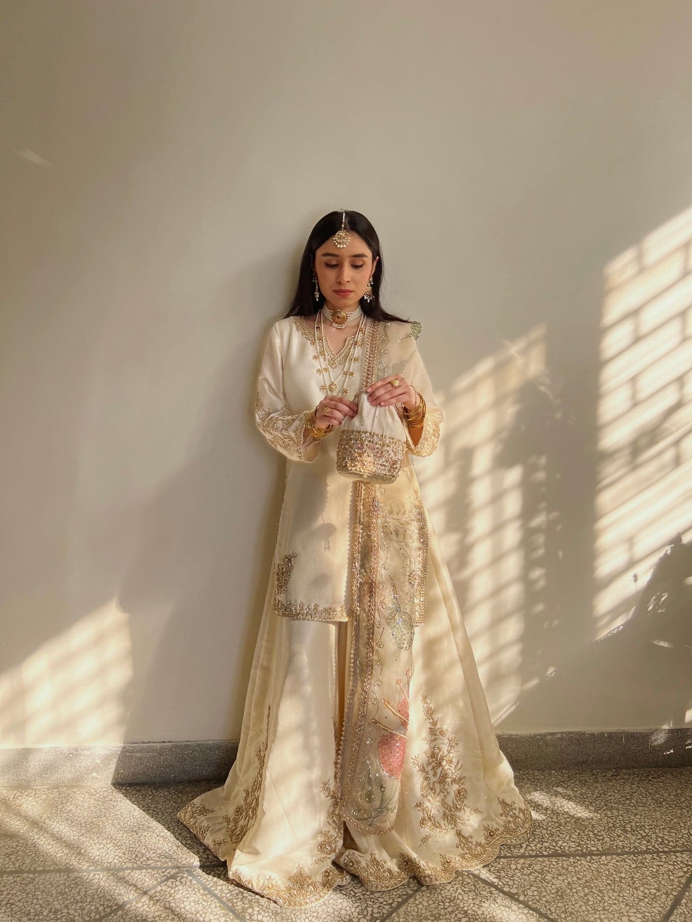 Maria Sajjad 'Komal' sharara set